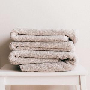 Set of 2 Egyptian Cotton Bath Towels